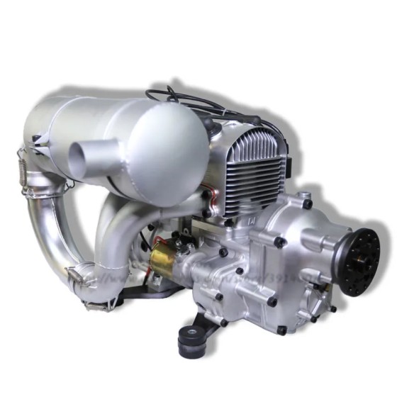 DLE430 Engine / DLE 430, DLE-430, DLE Twin-cylinder Inline Two-stroke Engine Air-cooled  Experimental Aircraft Engine